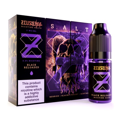 Zeus Juice Black Reloaded 10ml Salts