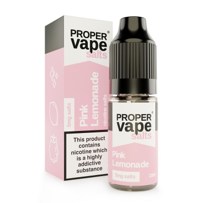 Proper Vape Pink Lemonade 10ml Salts