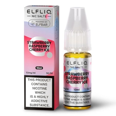 Elfliq Strawberry, Raspberry & Cherry Ice 10ml Salts