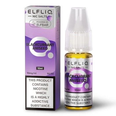 Elfliq Blackcurrant Aniseed 10ml Salts