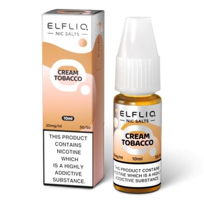 Elfliq Cream Tobacco 10ml Salts