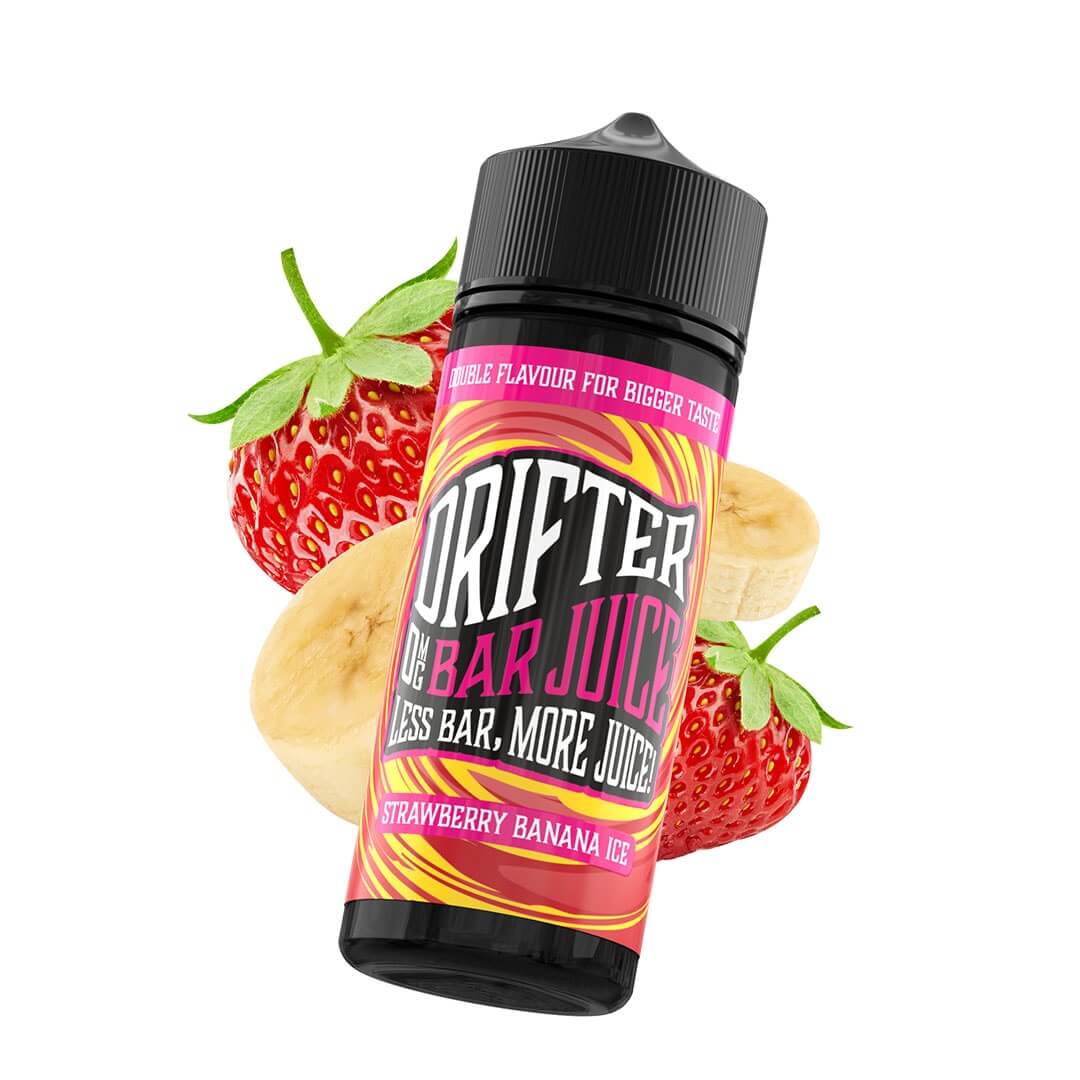 Drifter Strawberry Banana Ice 100ml - Vapertrails
